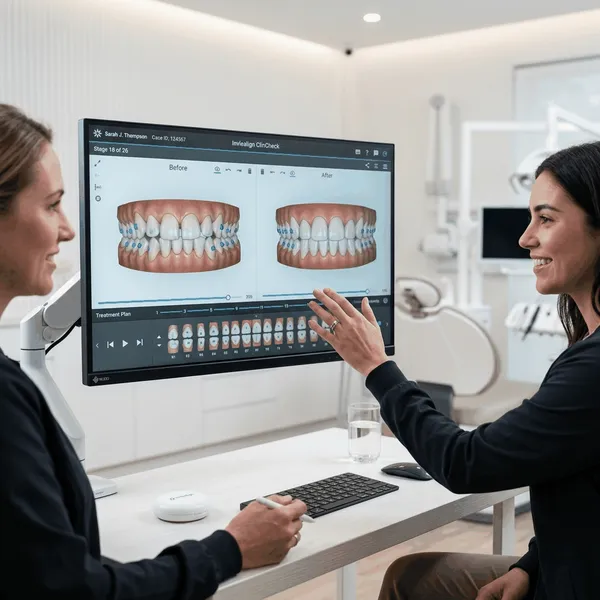 Invisalign treatment at Bristol Circle Dental, Oakville