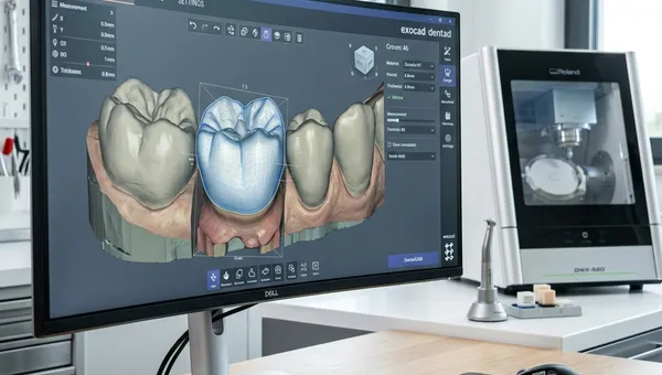 Wisdom tooth 3D scan and plan